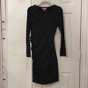 Banana Republic side ruched dress